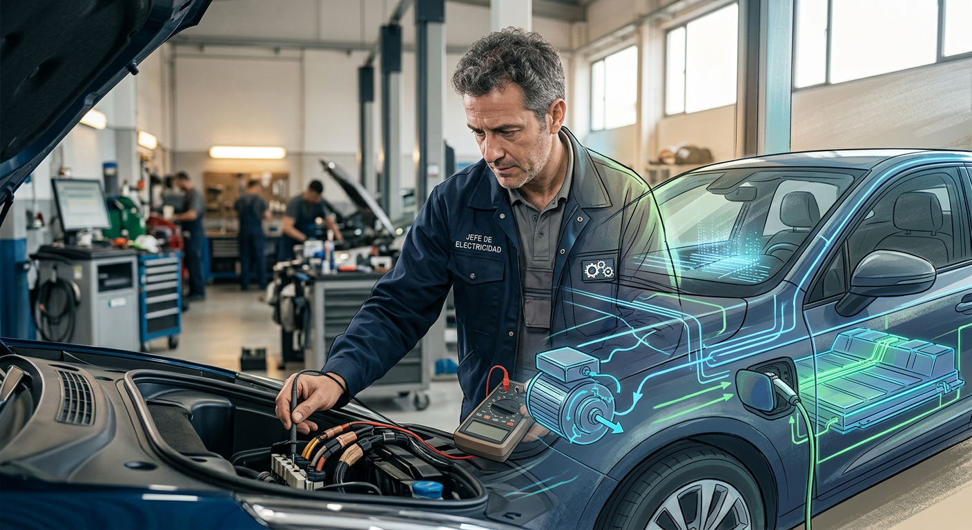 Jefe de Electricidad de Taller del Automóvil