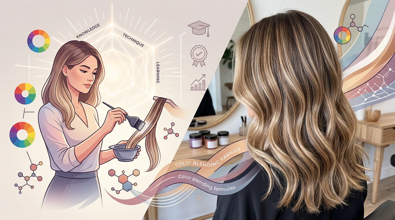 Curso de Mechas Profesionales: Técnicas de Coloración, Matización y Diseño Capilar.
